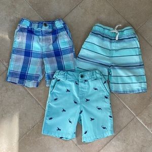 Set of 3- shorts for boys size 4T